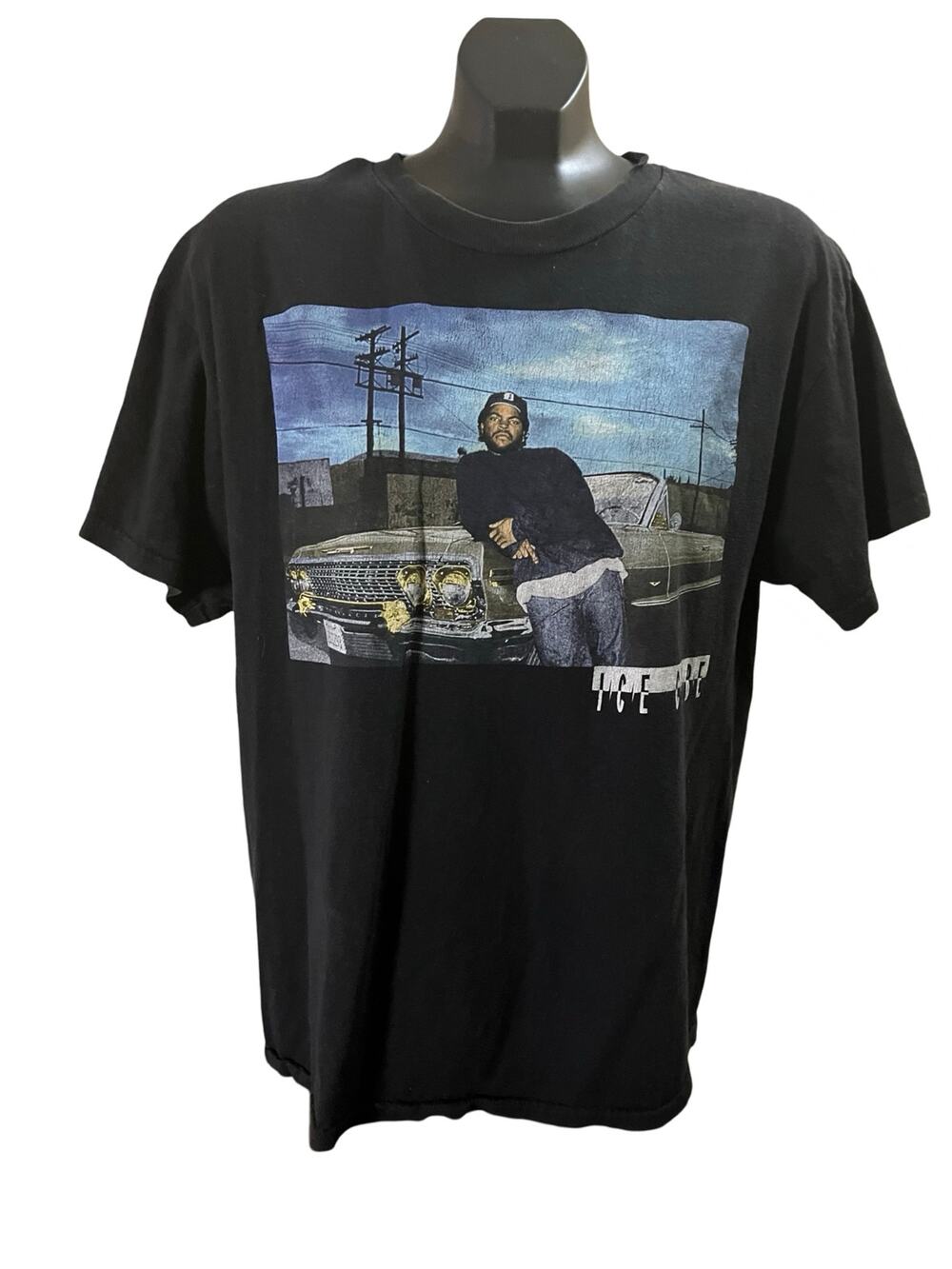 Ice Cube Graphic T-Shirt - Size Large